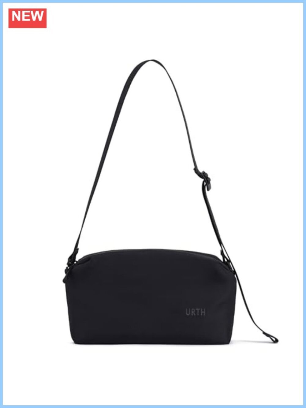 Weatherproof Crossbody Camera Sling Bag Recycled Nylon YKK Zips